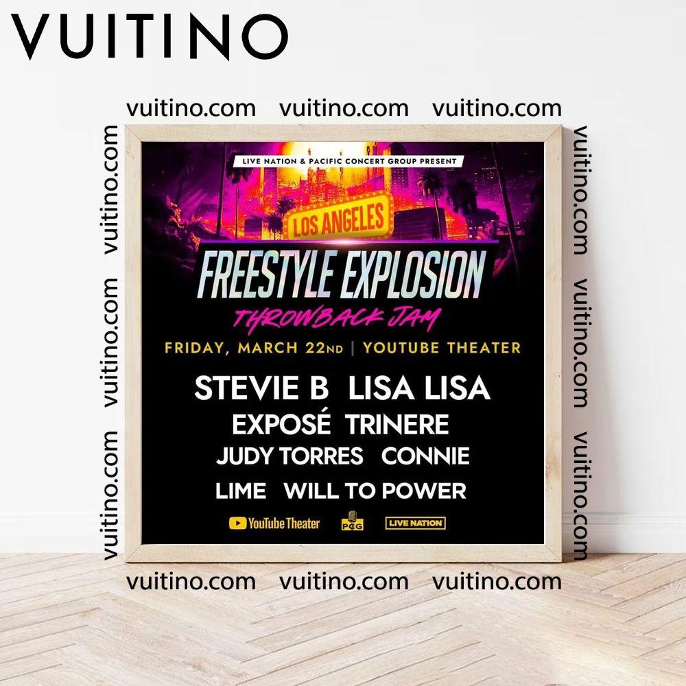 Freestyle Explosion Throwback Jam Poster (No Frame)