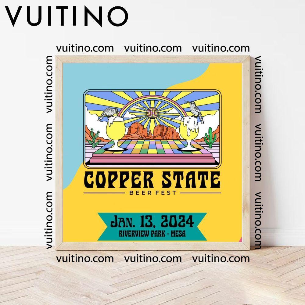Funny Copper State Beer Festival 2024 Poster (No Frame)