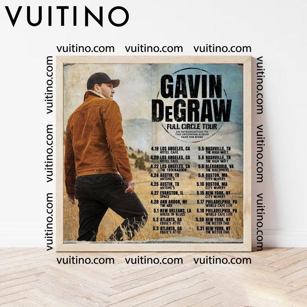 Gavin Degraw Tour 2024 Dates Poster (No Frame)