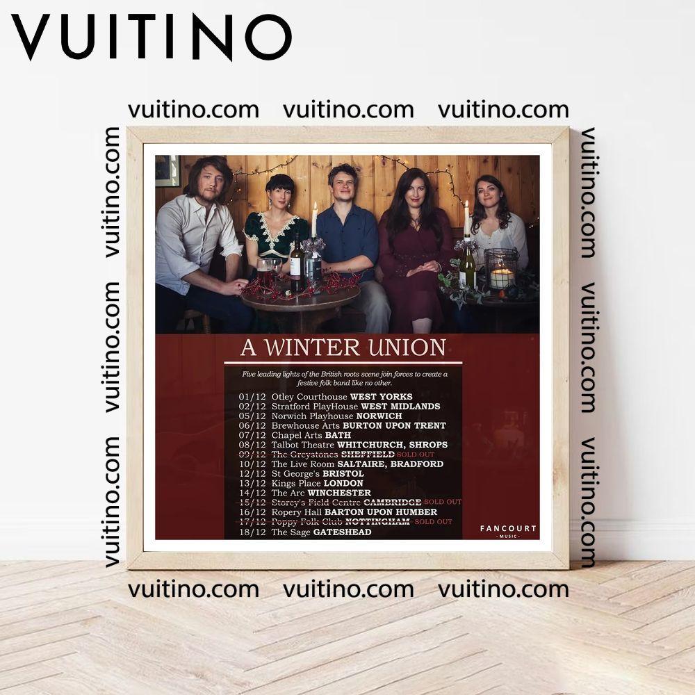 Gilmore Roberts A Winter Union No Frame Square Poster