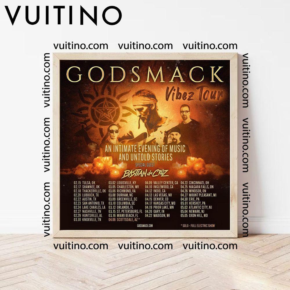 Godsmack Vibez Tour Bastian Da Cruz Poster (No Frame)