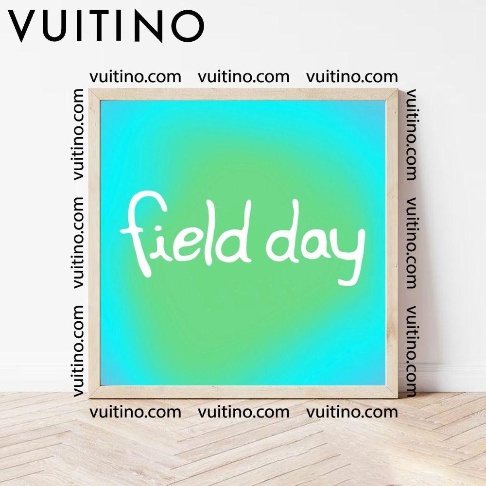 Gradient Field Day Poster (No Frame)