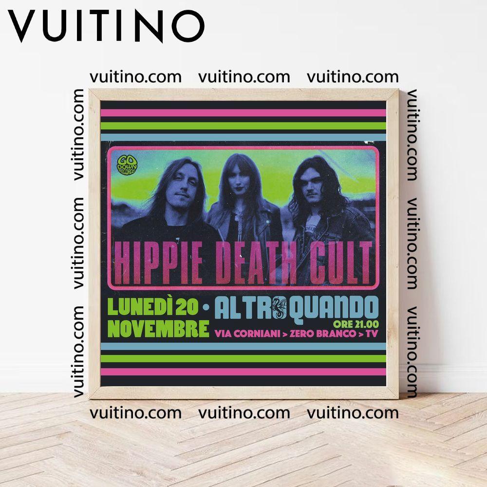 Hippie Death Cult Altroquando No Frame Square Poster