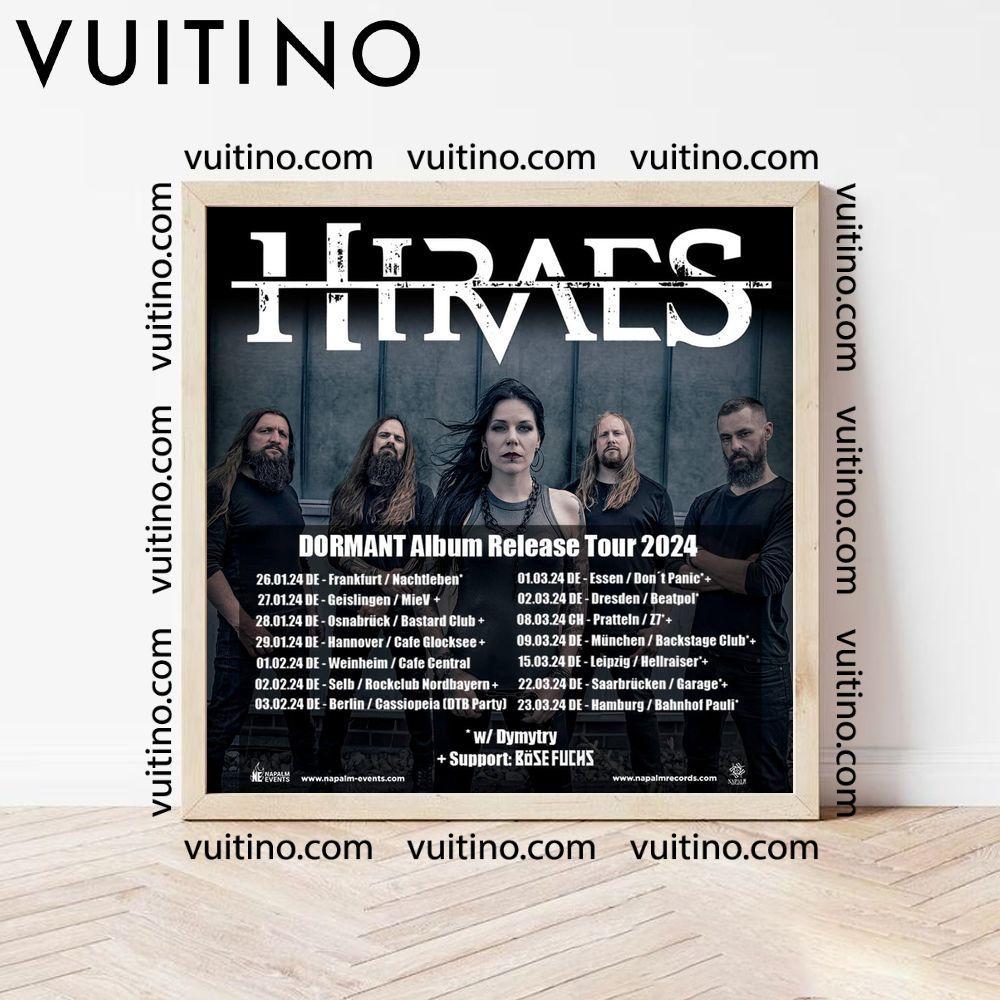 Hiraes Dormant Album Release Tour 2024 Poster (No Frame)