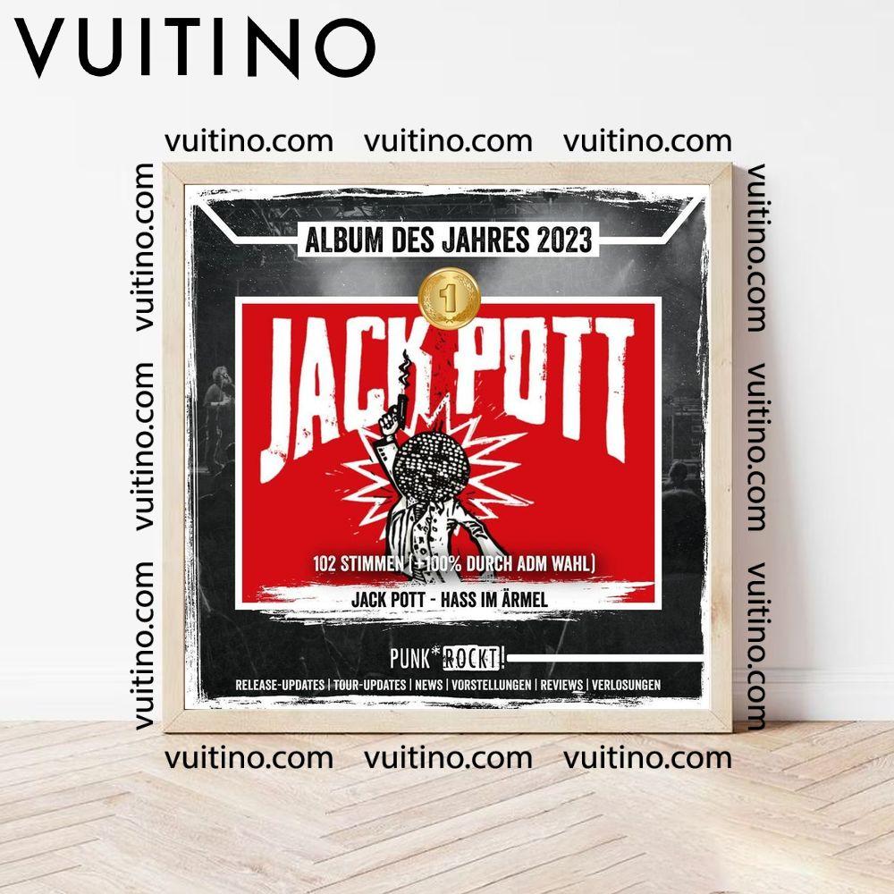Jack Pott Album Des Jahres 2024 No Frame Square Poster