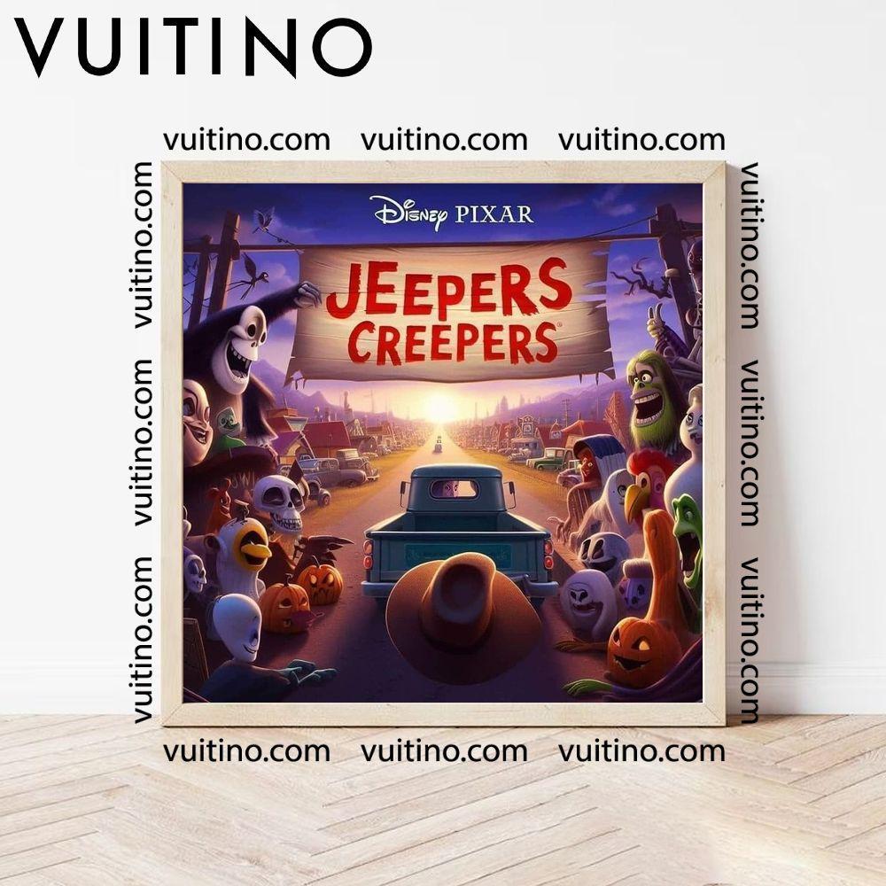 Jeepers Creepers Pixar Style No Frame Square Poster