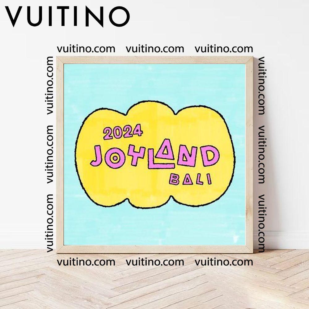 Joyland Fest Bali 2024 Logo No Frame Square Poster