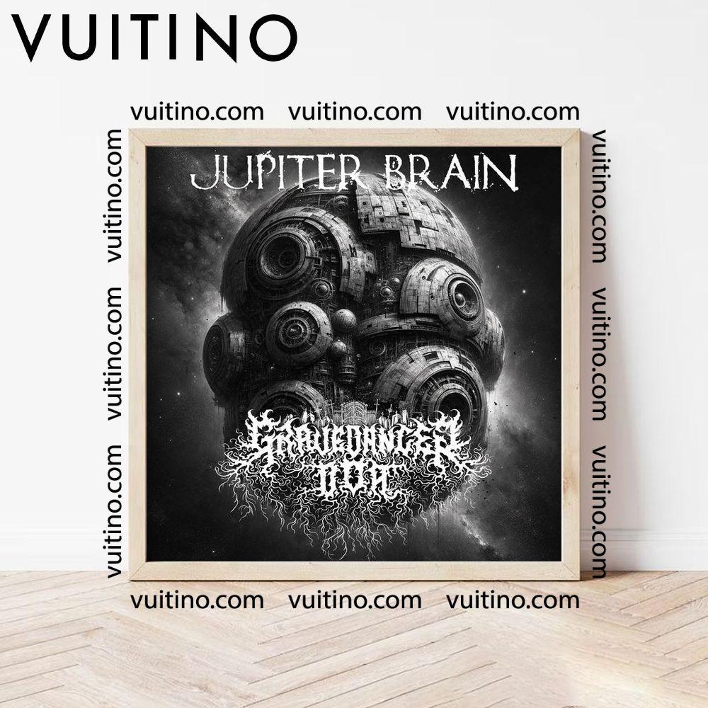 Jupiter Brain Band Gravedancer Doa 2023 Poster (No Frame)