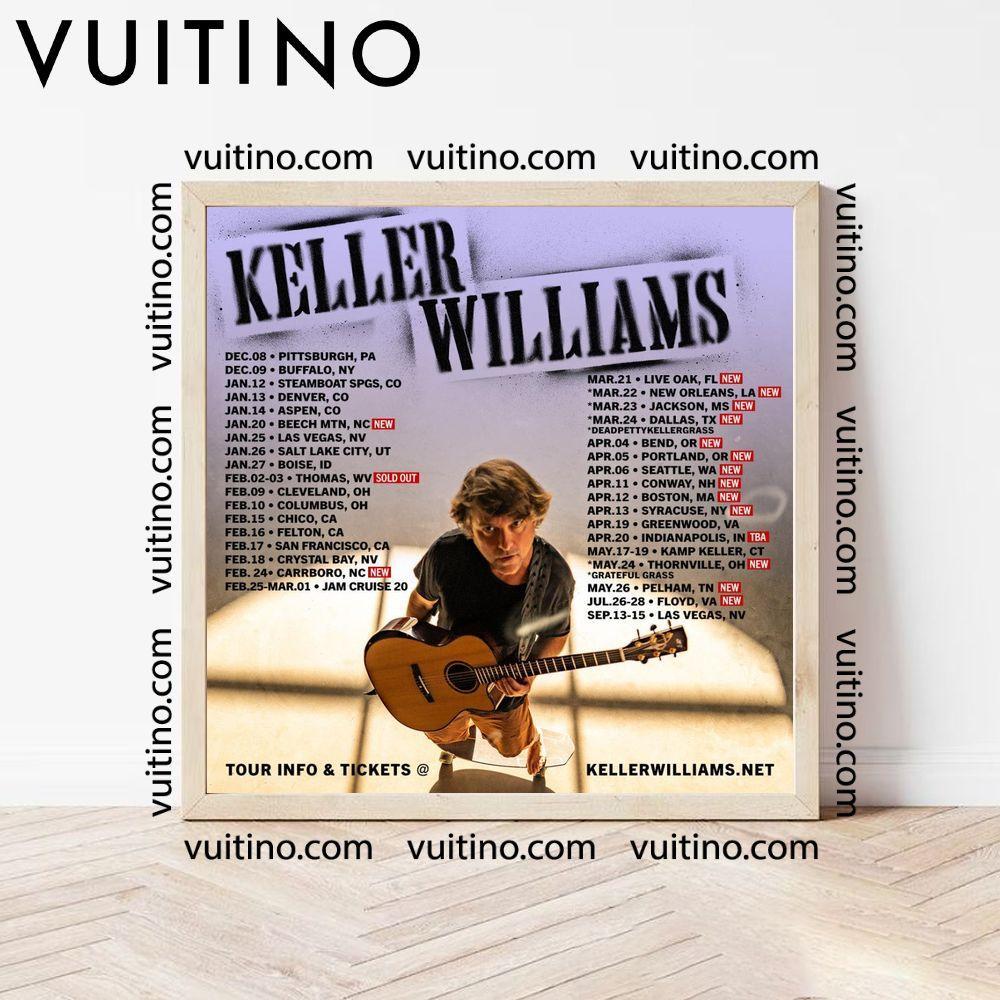 Keller Williams 2024 Tour Dates Poster (No Frame)
