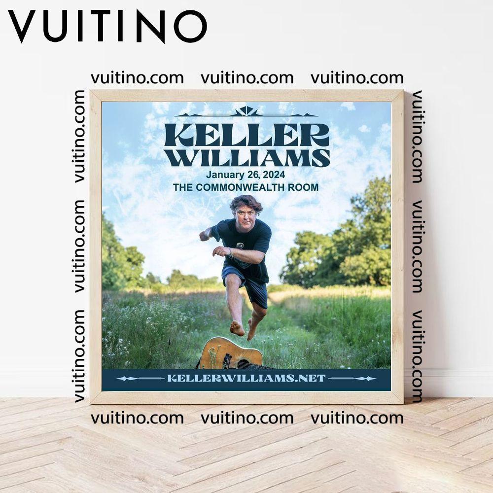 Keller Williams 2024 Tour Square Poster No Frame