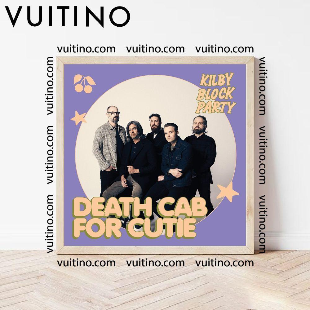 Kilby Block Party Death Cab For Cutie No Frame Square Poster