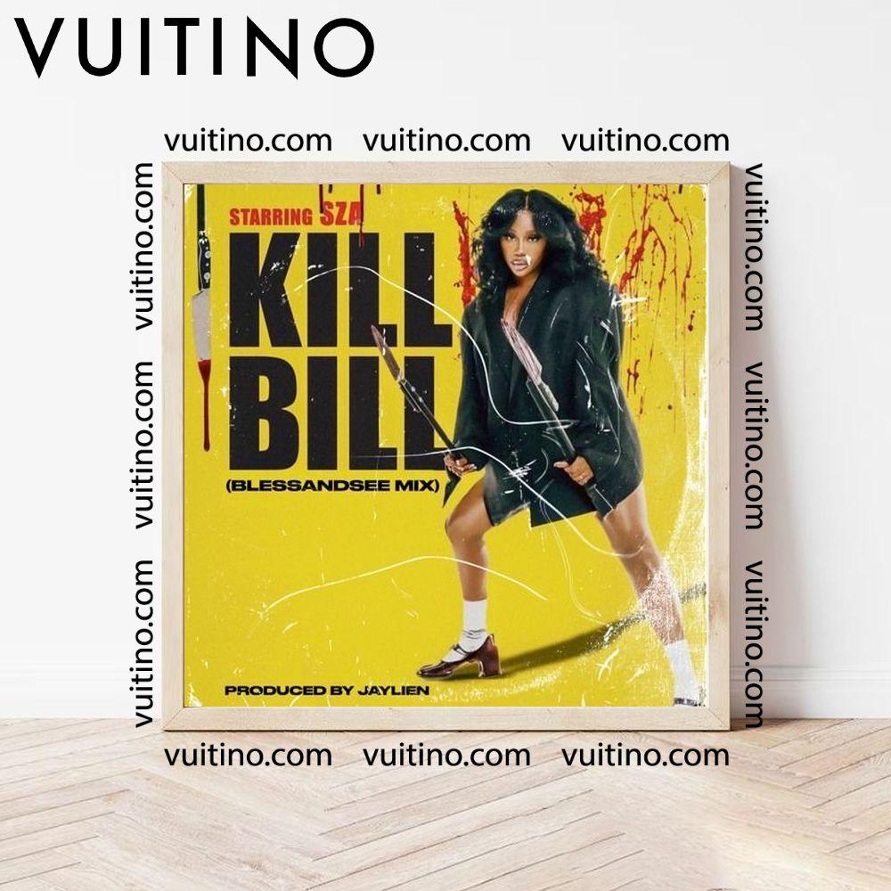 Kill Bill Sza Blesandsee Mix No Frame Square Poster