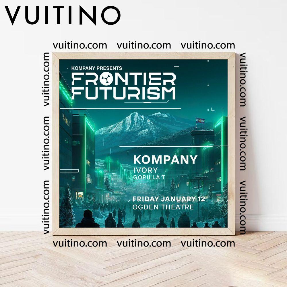 Kompany Tour 2024 Art No Frame Square Poster