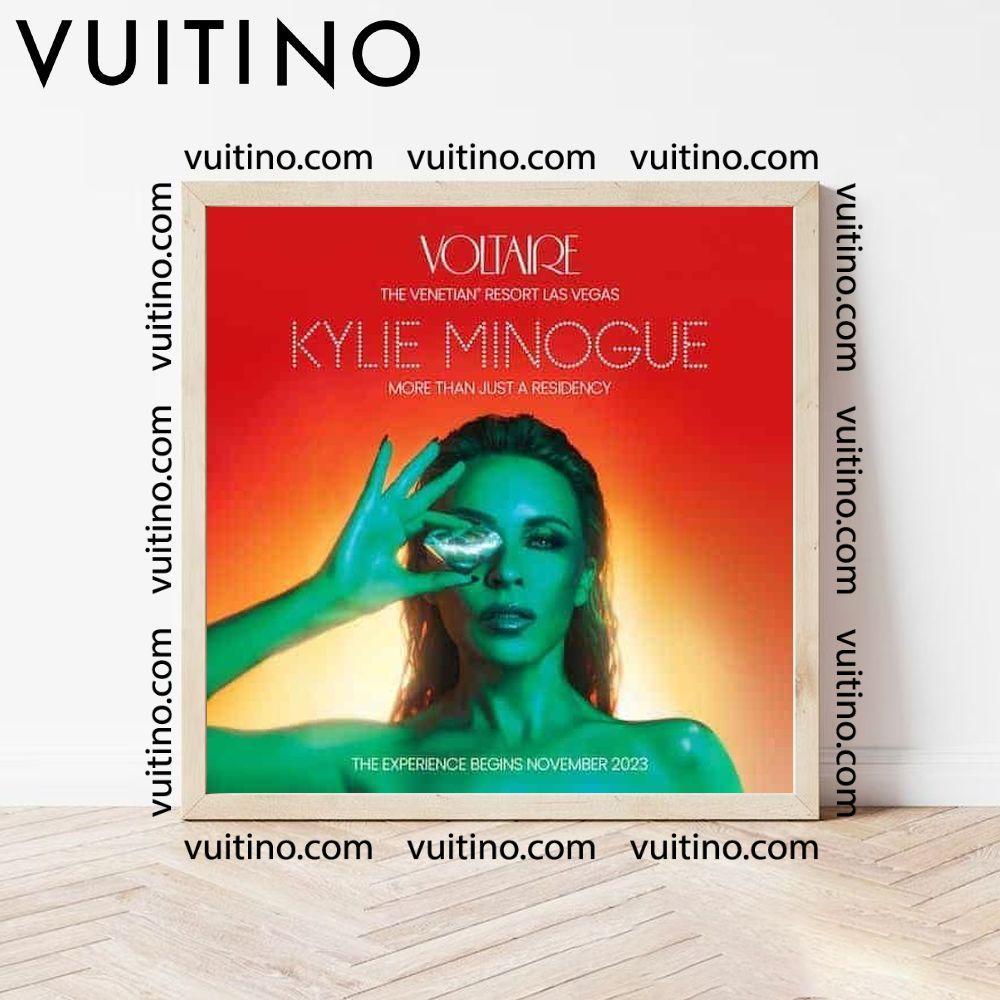 Kylie Minogue 2024 Tour No Frame Square Poster