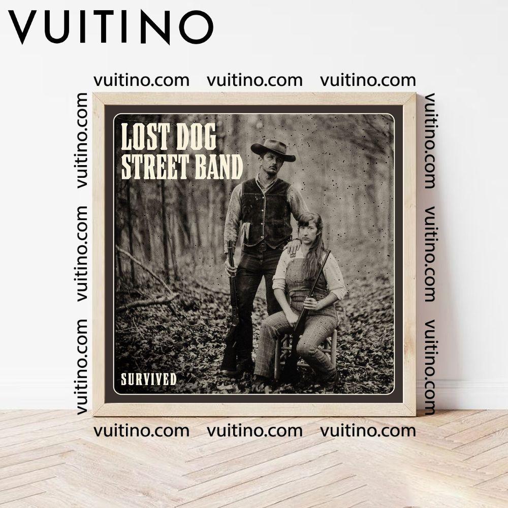 Lost Dog Street Band Survived No Frame Square Poster