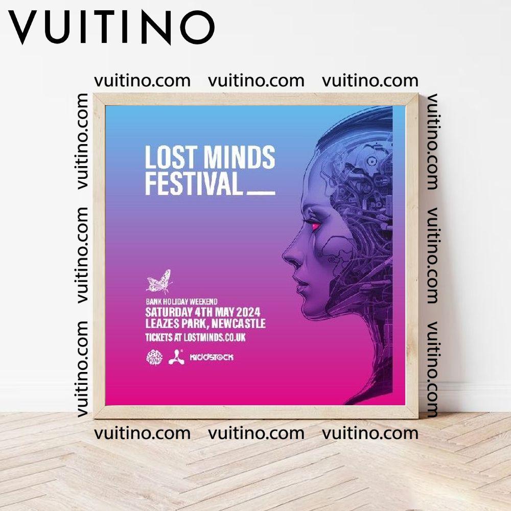 Lost Minds Festival 2024 Poster (No Frame)