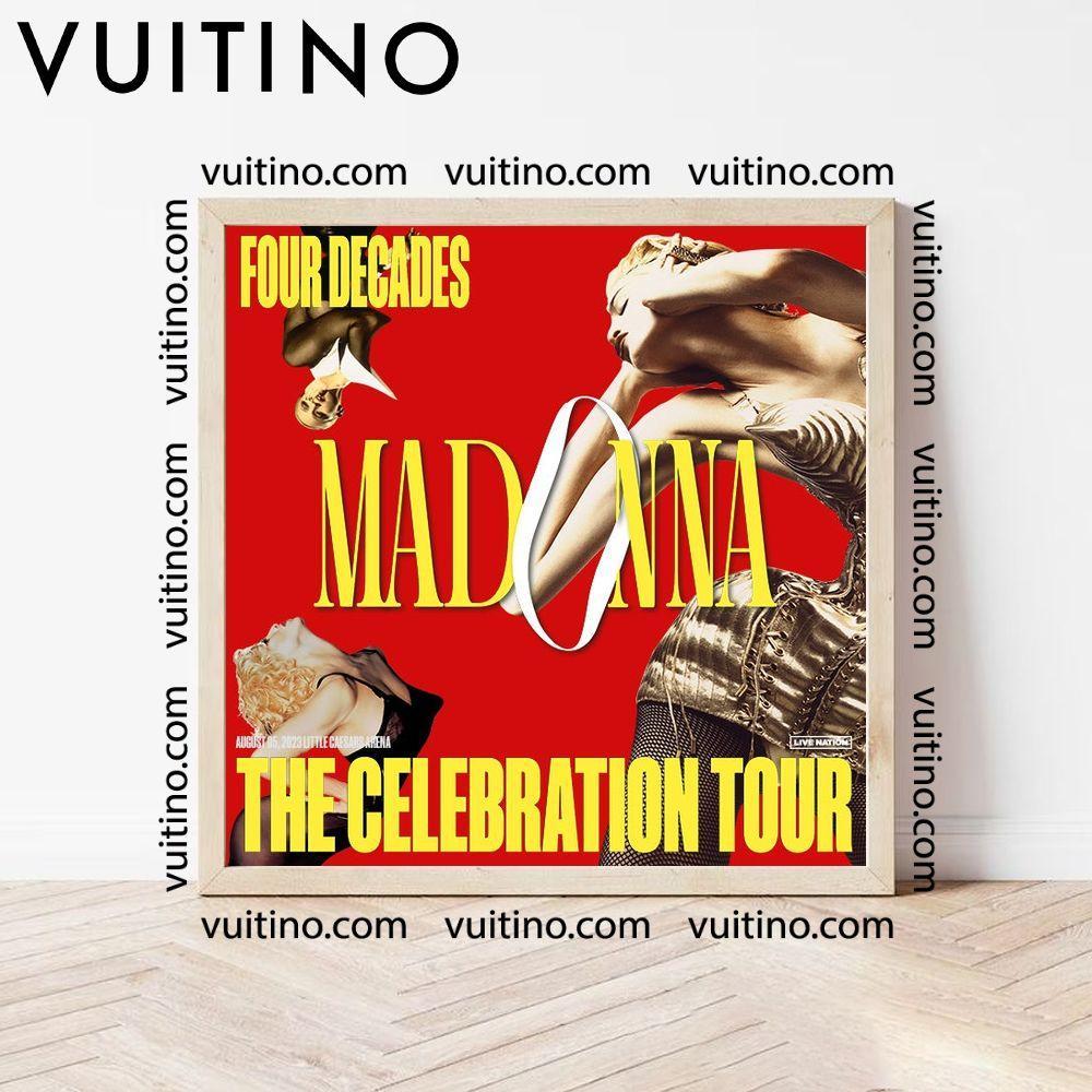 Madonna Concert 2024 The Celebration No Frame Square Poster