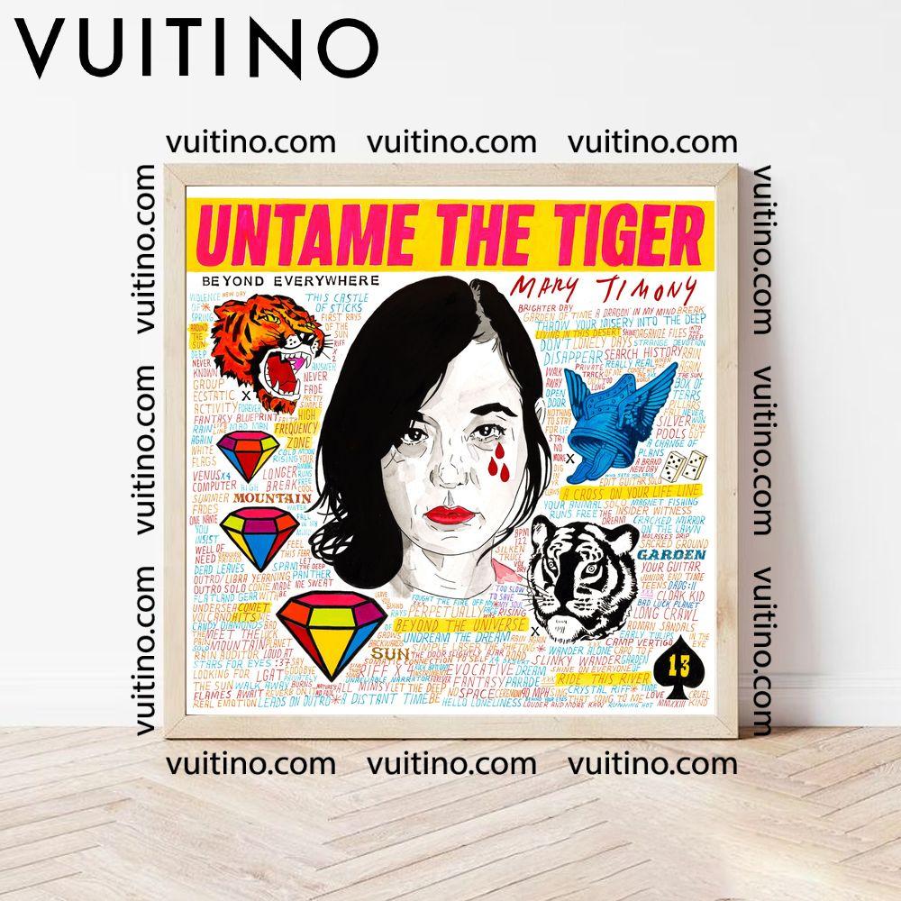 Mary Timony Untame The Tiger No Frame Square Poster