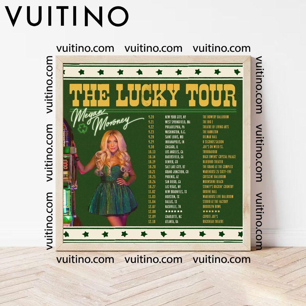 Megan Moroney The Lucky Tour Dates Square Poster No Frame