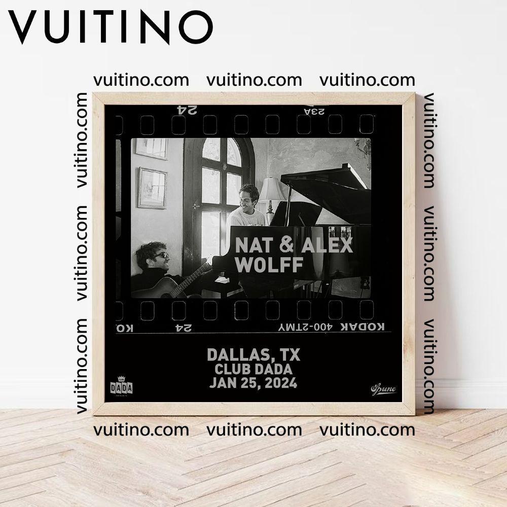 Nat Alex Wolff Tour 2024 Square Poster No Frame