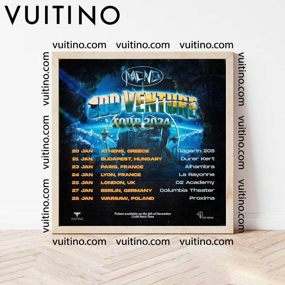 Oddventure Tour 2024 No Frame Square Poster