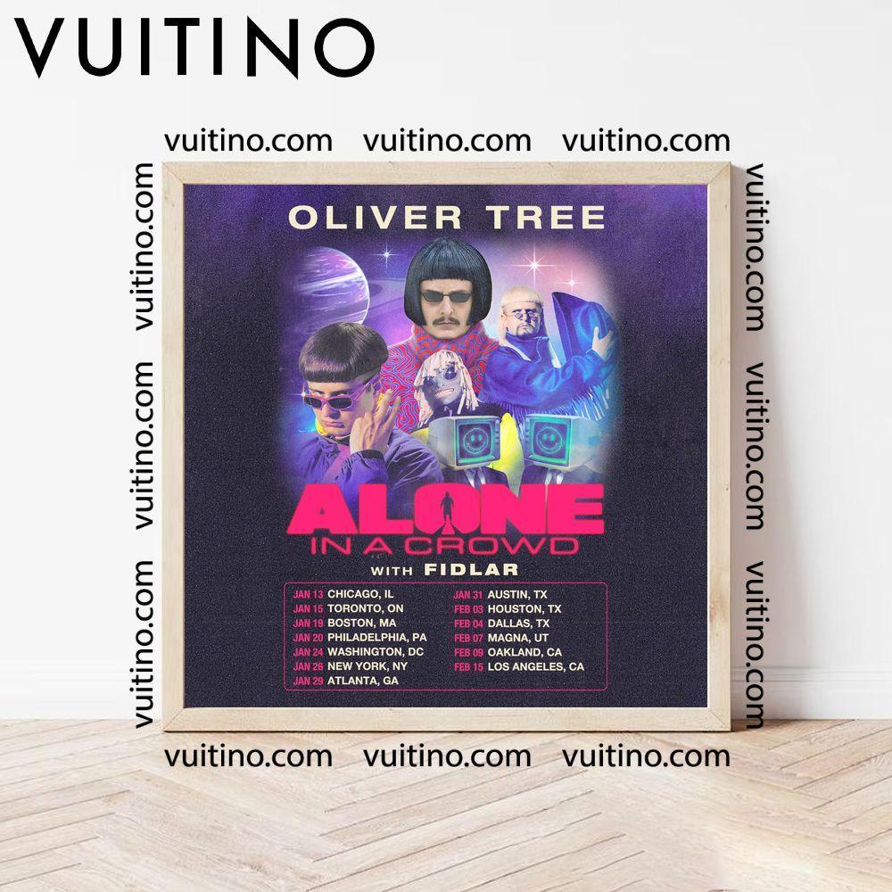 Oliver Tree Fidlar Tour 2024 Dates No Frame Square Poster