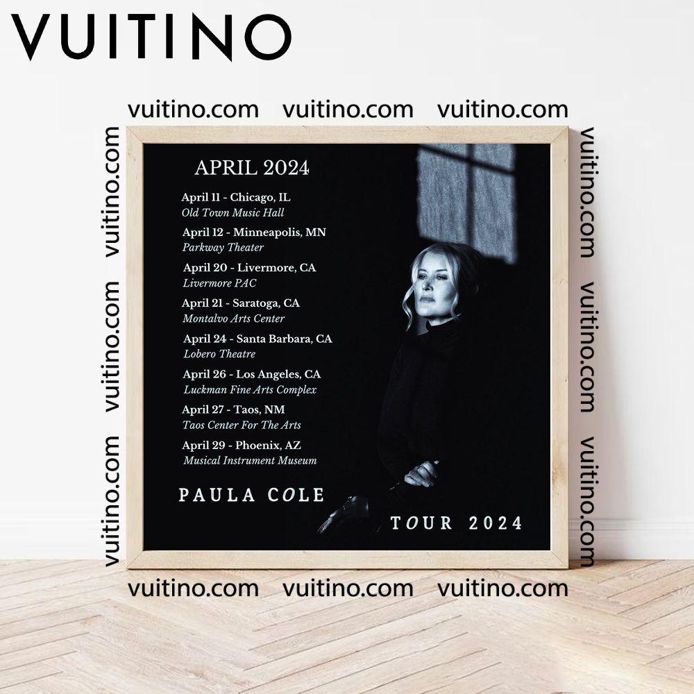 Paula Cole Tour 2024 Dates Poster (No Frame)