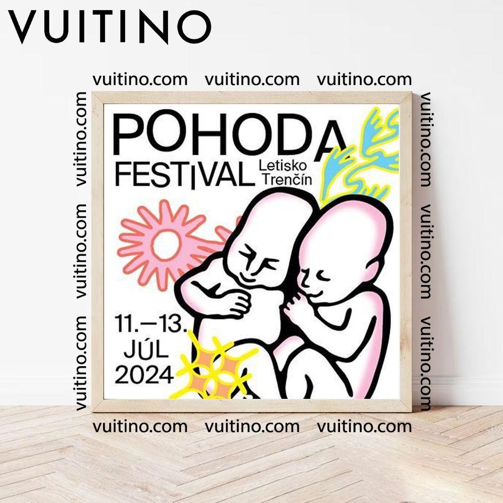 Pohoda Festival 2024 Square Poster No Frame