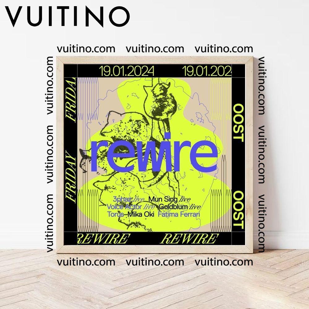 Rewire Festival 2024 Poster (No Frame)
