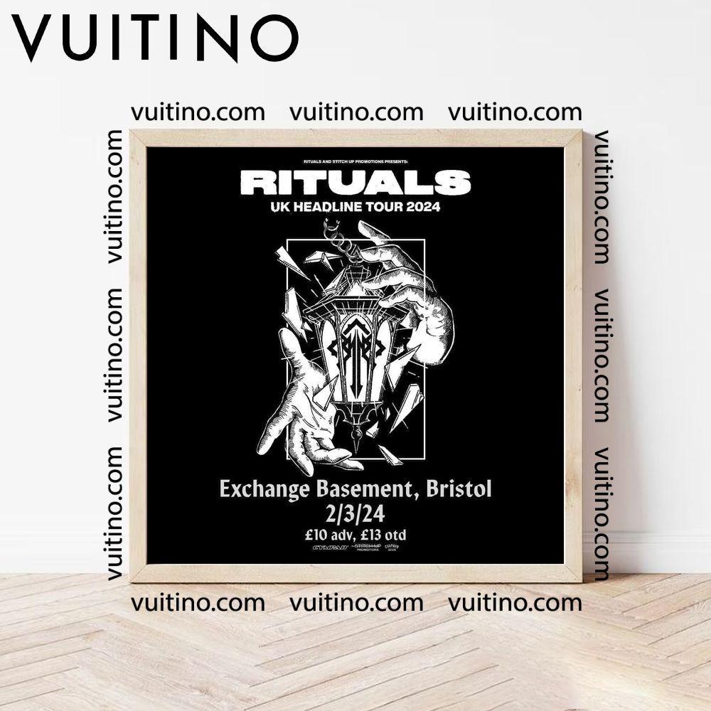 Rituals Uk Tour 2024 Exchange Basement Square Poster No Frame
