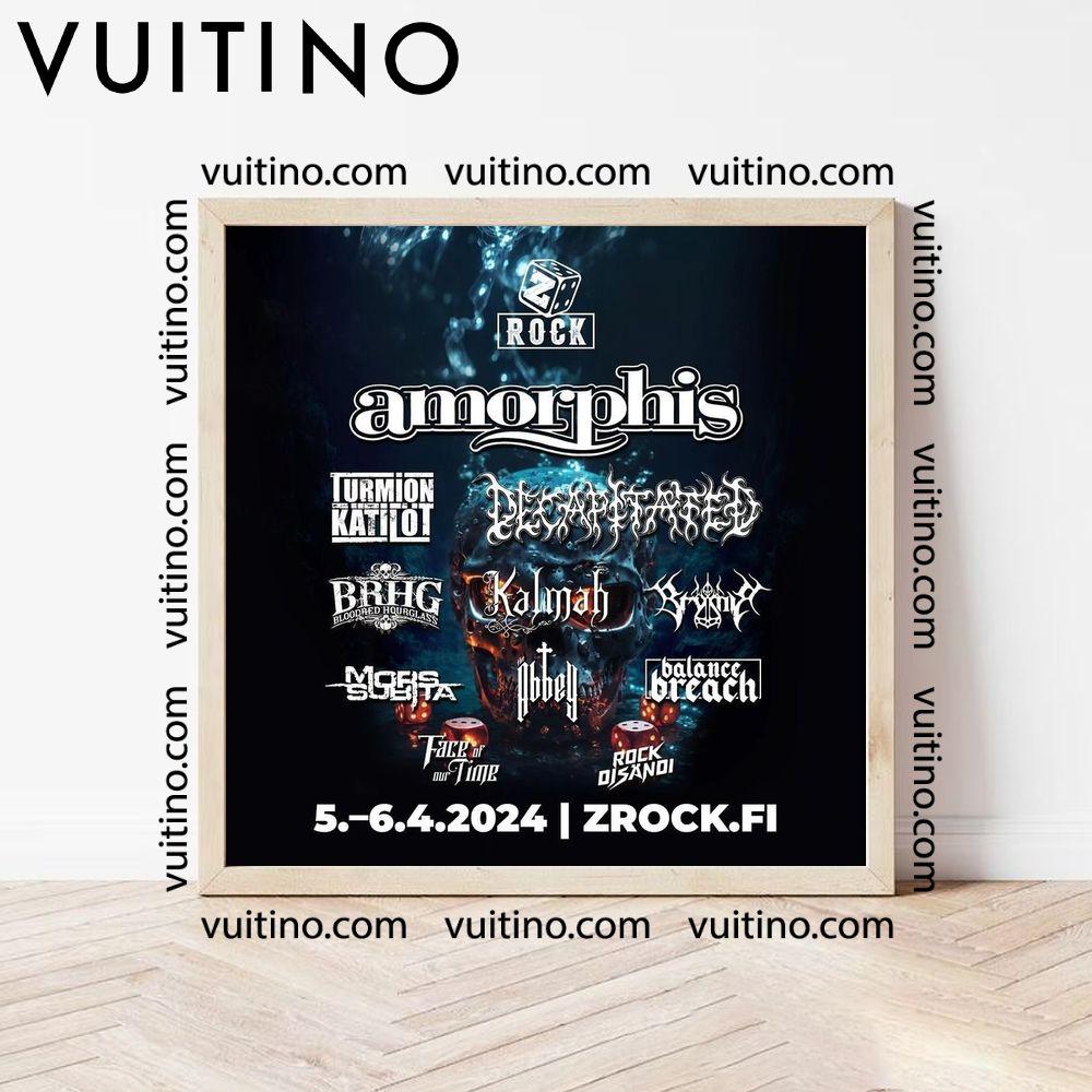 Rock Amorphis Turmion Katilot 2024 No Frame Square Poster