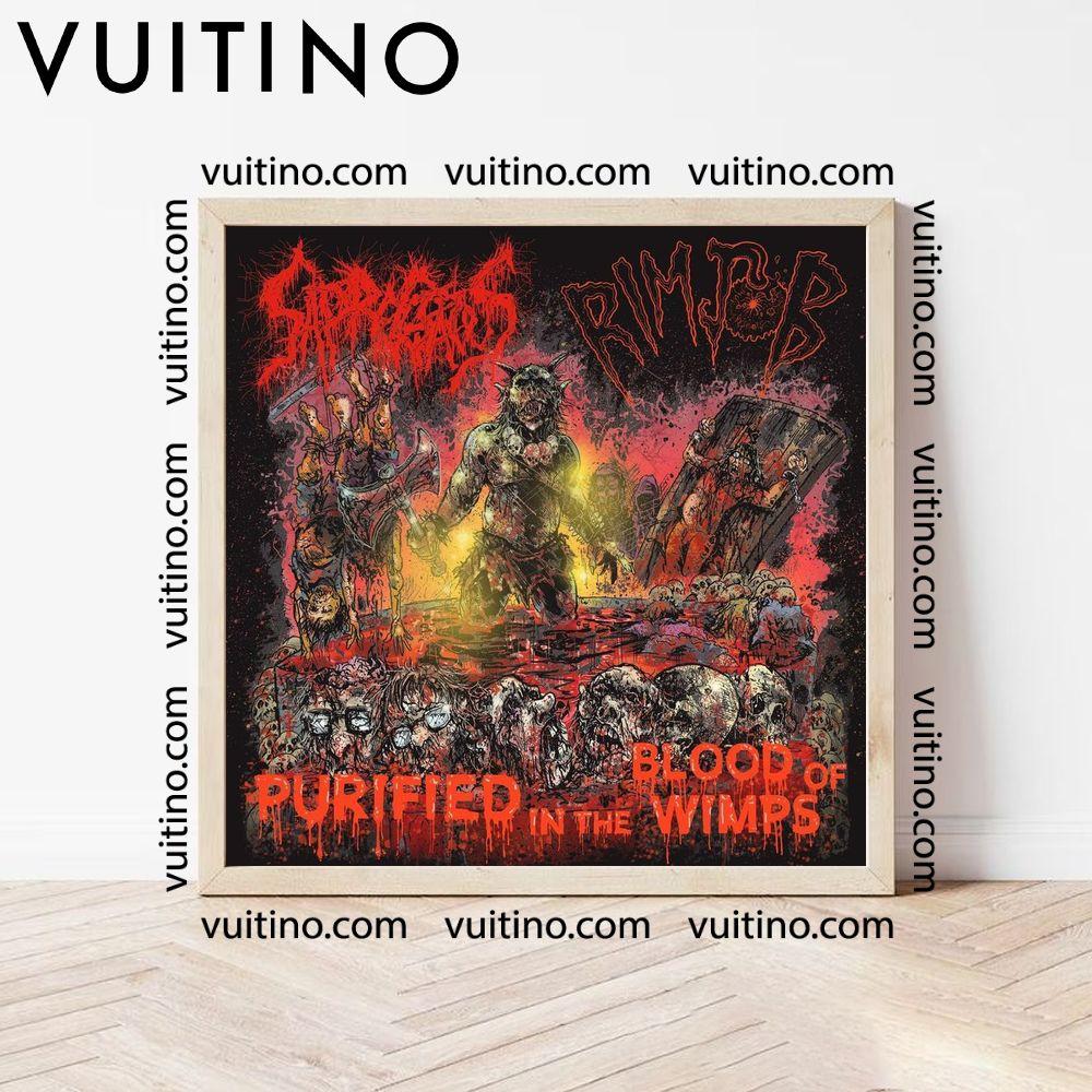 Saprogenous Purified In The Wimps Of Blood No Frame Square Poster