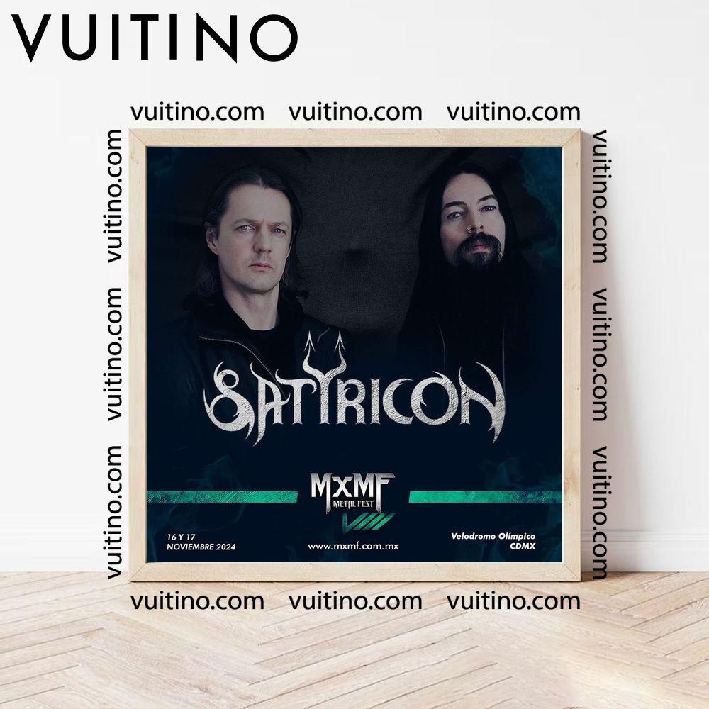 Satyricon Mxmf Metal Fest 2024 Poster (No Frame)