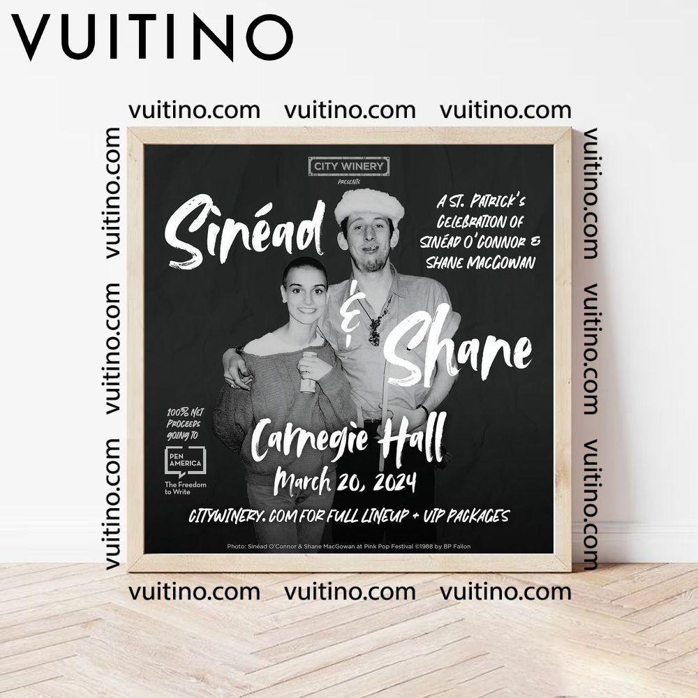 Sinad Oconner Shane Carnegie Hall 2024 Poster (No Frame)