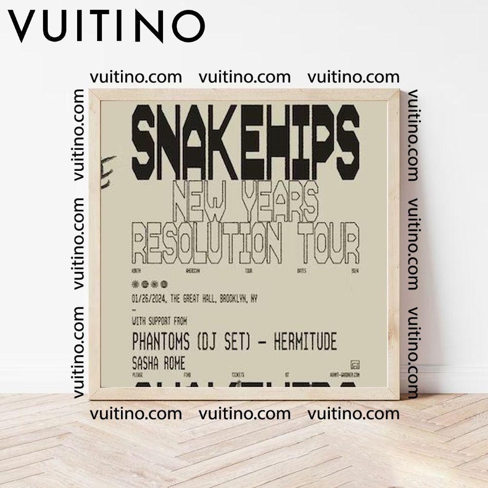 Snakehips 2024 Tour Square Poster No Frame