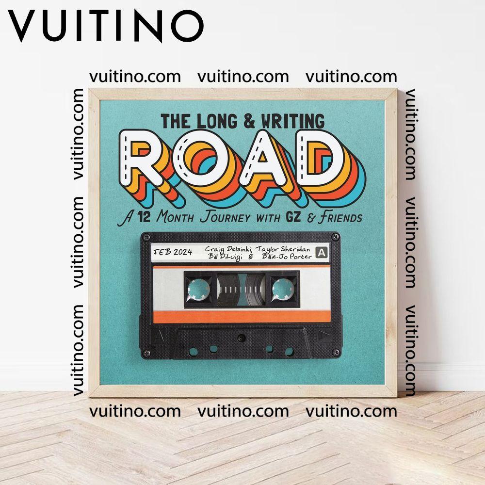The Long And Writng Road 2024 No Frame Square Poster