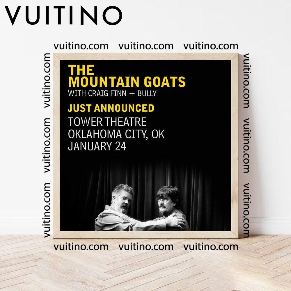 The Mountain Goats 2024 Tour Ver 2 Square Poster No Frame