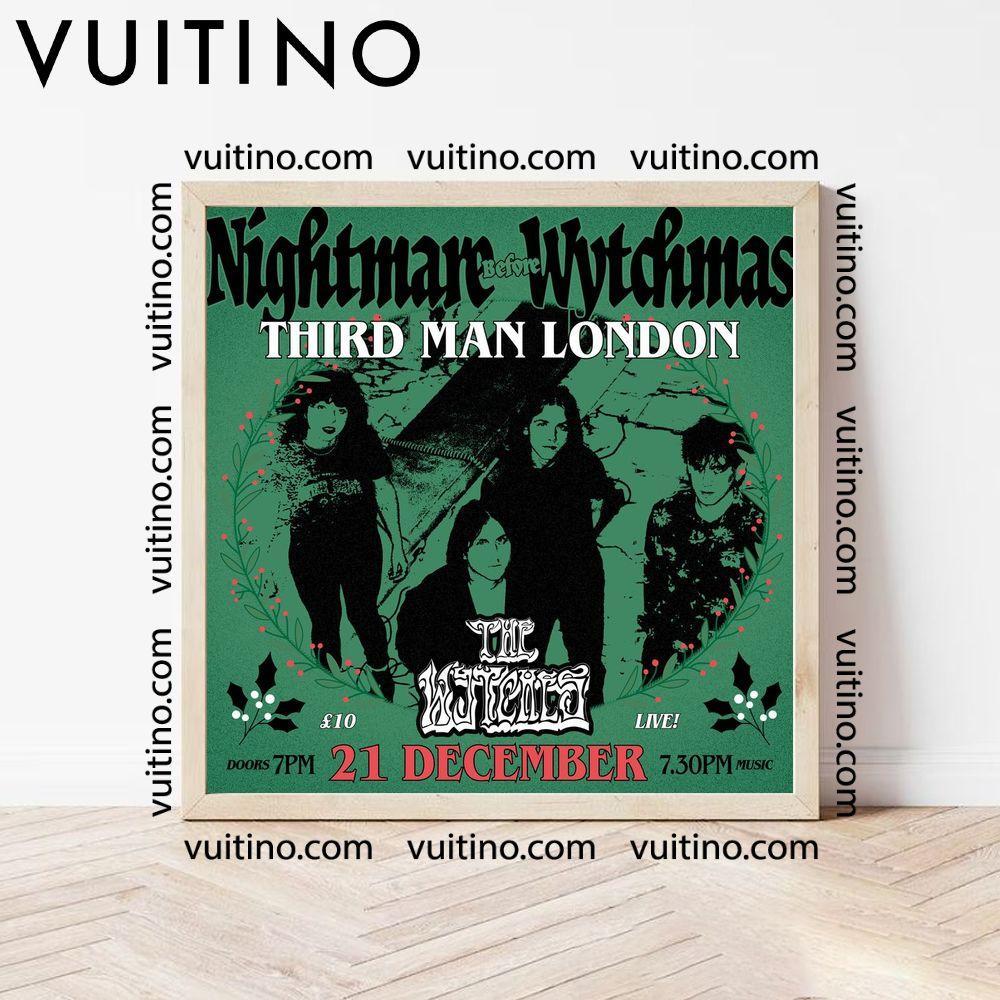 The Nightmare Before Wytchmas At Third Man Records London Square Poster No Frame