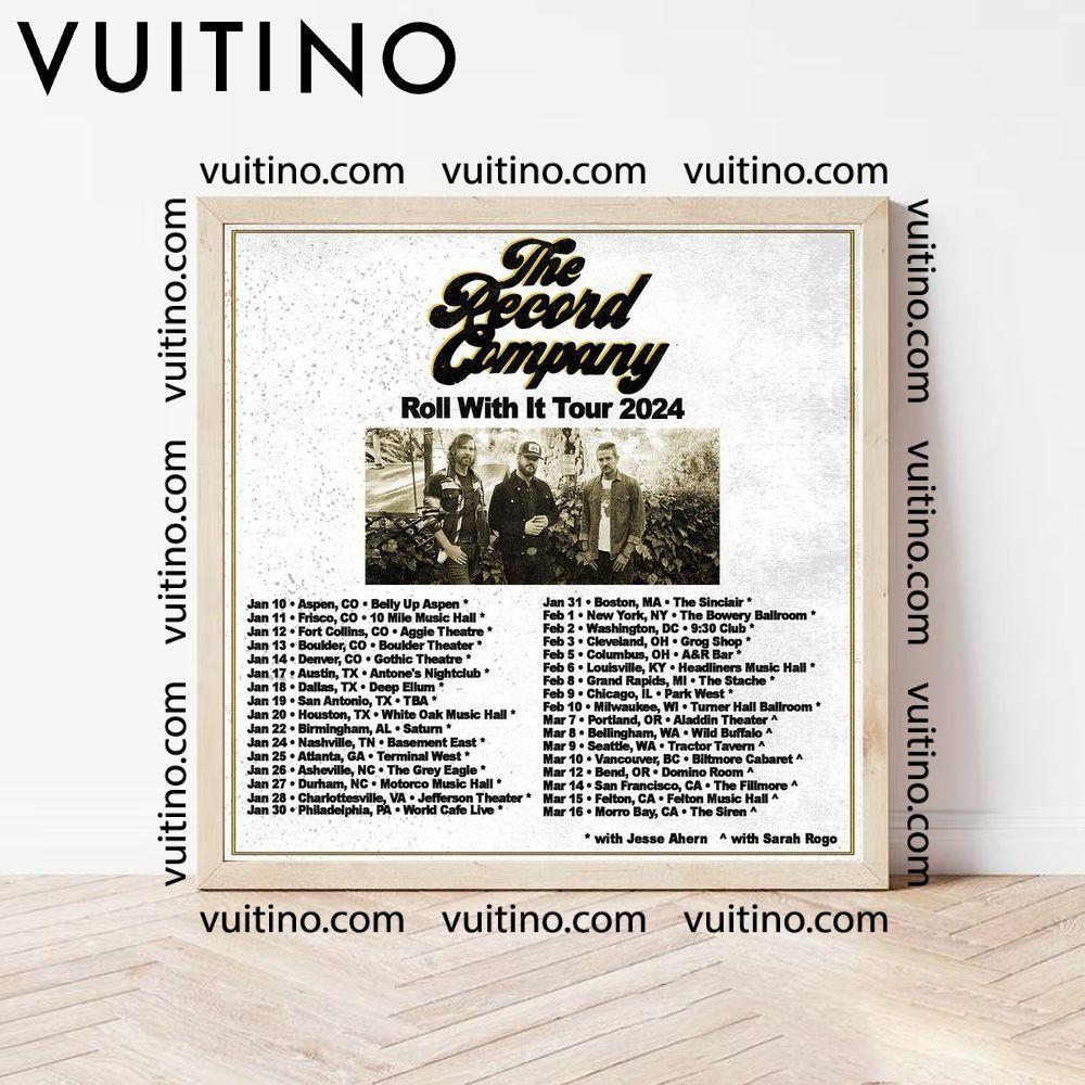 The Record Company Tour 2024 Dates Poster (No Frame)