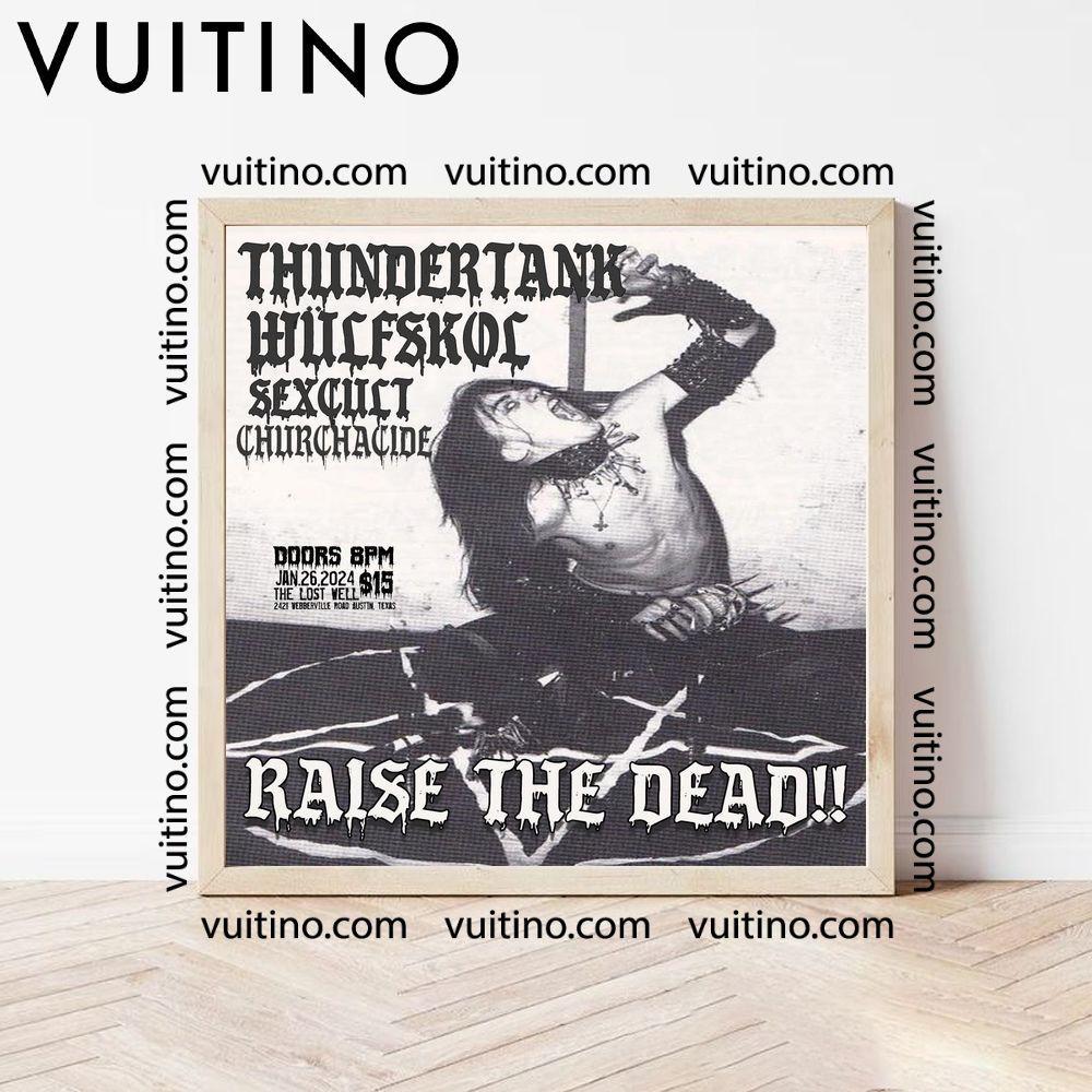 Thundertank Wulfskol Ralse The Dead No Frame Square Poster