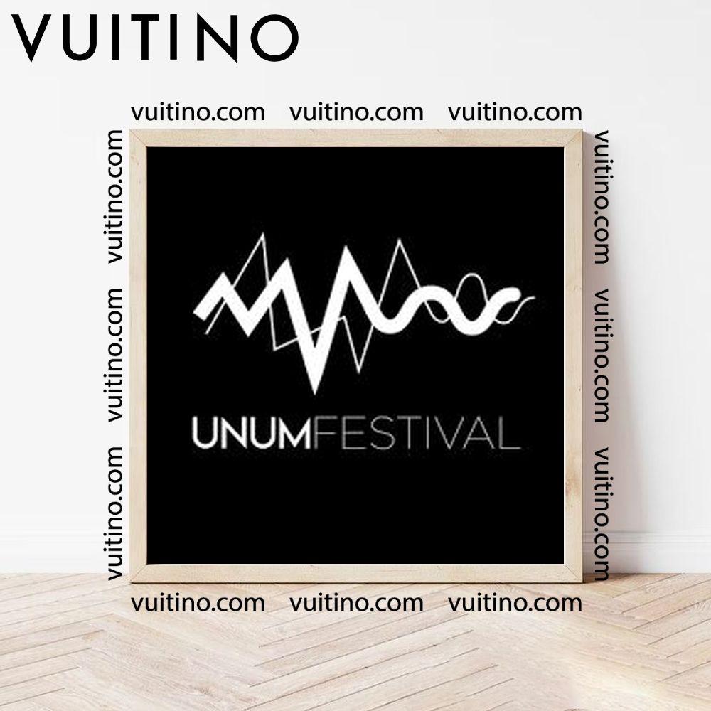 Unum Festival 2024 Logo Square Poster No Frame