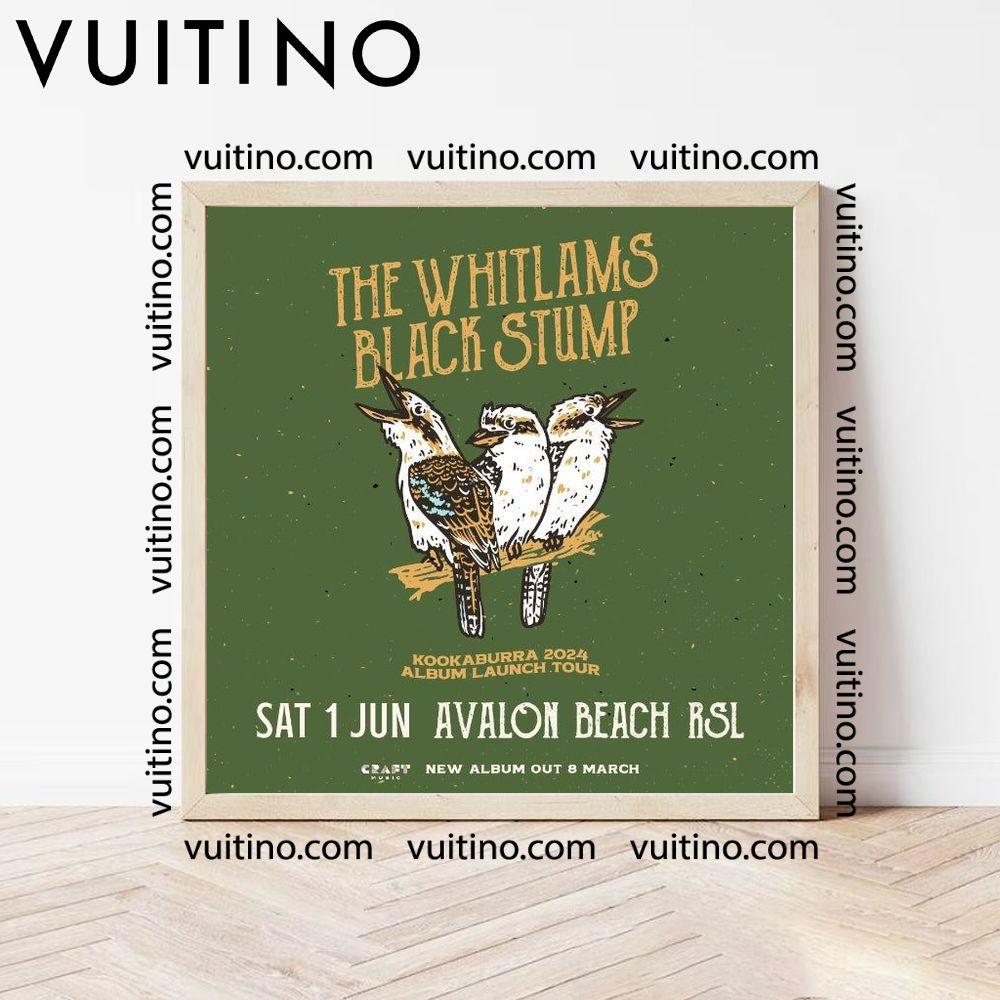Whitlams Black Stump Kookaburra No Frame Square Poster