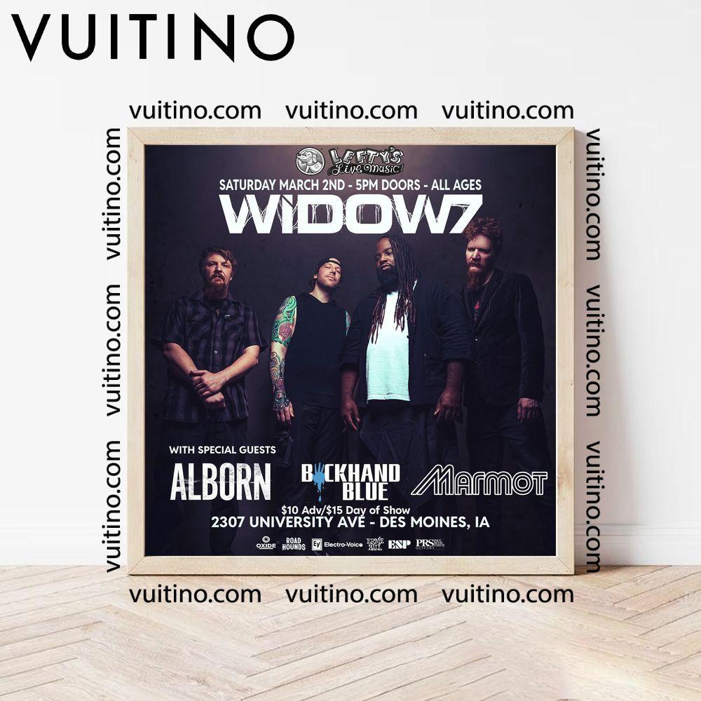 Widow7 With Alborn Backhand Blue Marot Poster (No Frame)