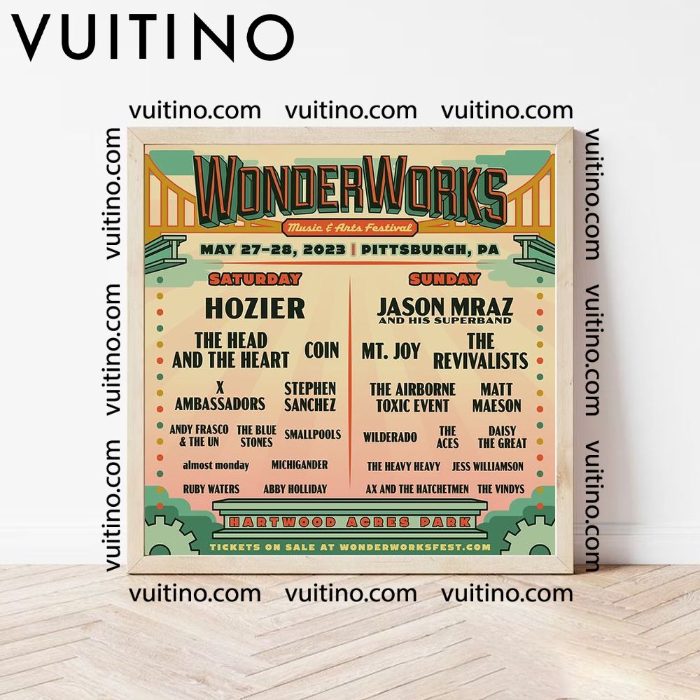 Wonderworks Fest 2024 Dates Poster (No Frame)