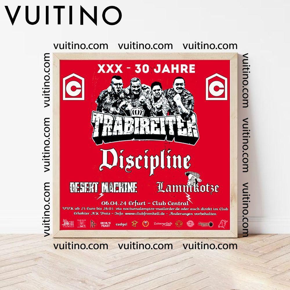Xxx 30 Jahre Trabireiter Discipline 2024 No Frame Square Poster