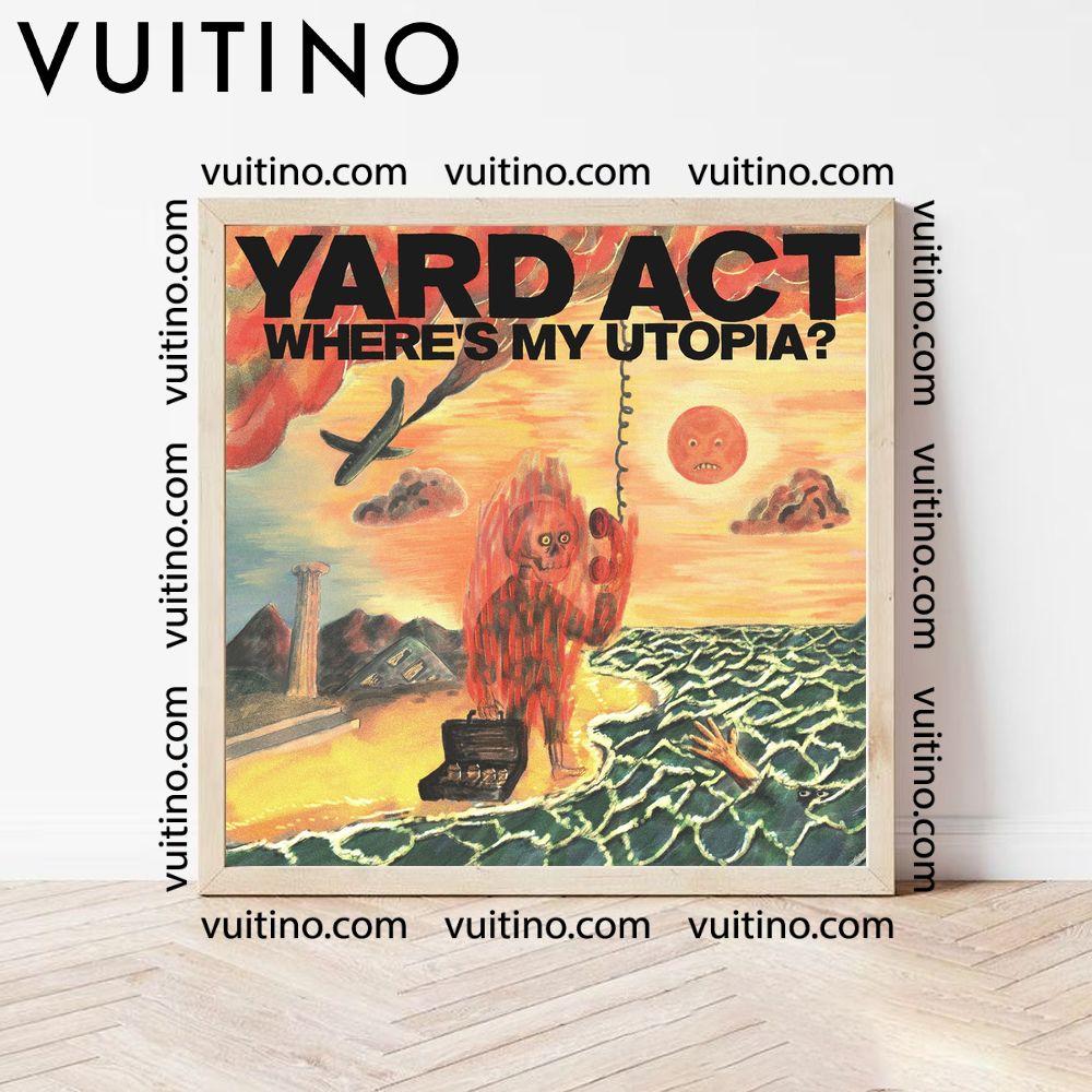 Yard Act Wheres My Utopia Square Poster No Frame