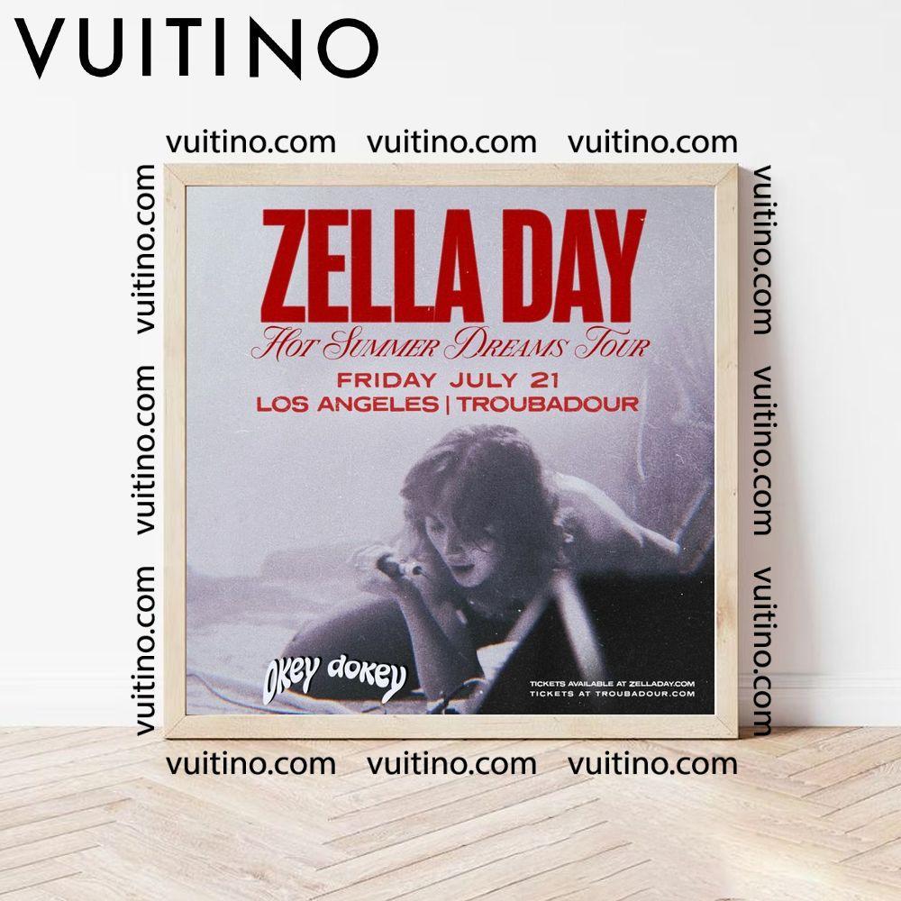 Zella Day Tour 2024 No Frame Square Poster