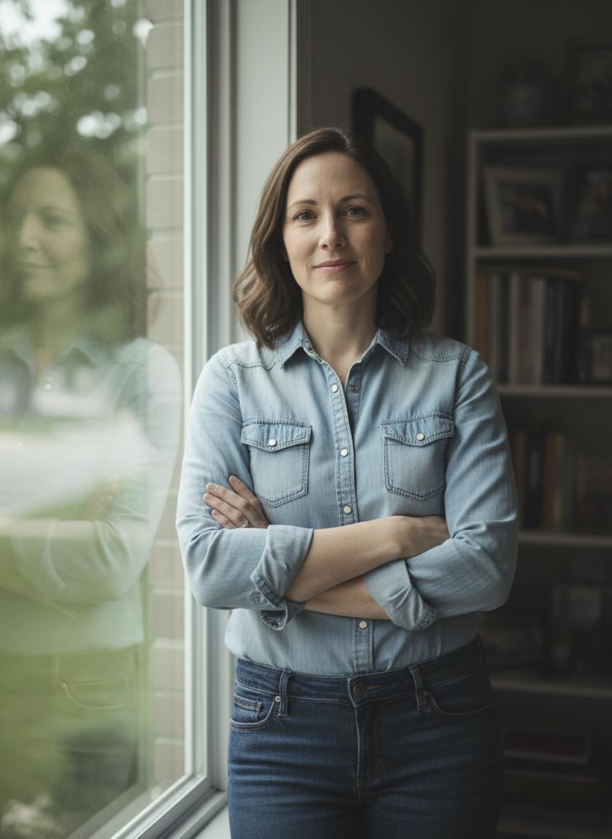 Melissa Thornton, a Nevada parent, explaining how one-on-one live coding classes helped her son explain his projects confidently