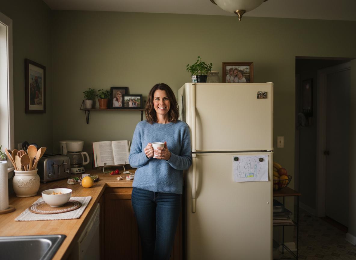 Emily Larson, a Vermont parent, explaining how live Roblox coding lessons helped her child plan and complete projects confidently