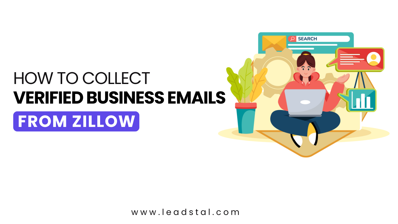 Visual Reference: How To Collect Verified Business Emails From Zillow Listings